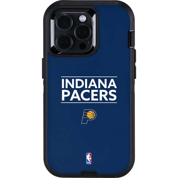 NBA Indiana Pacers Standard - Blue Otterbox Defender iPhone Skin