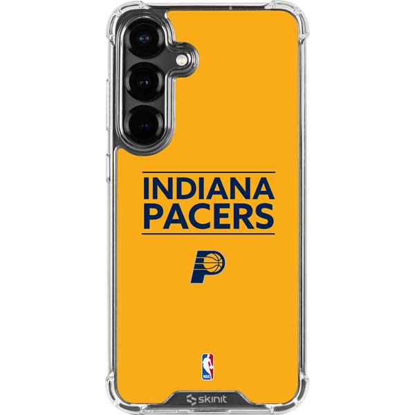 NBA Indiana Pacers Standard - Yellow Galaxy S26 Plus Clear Case