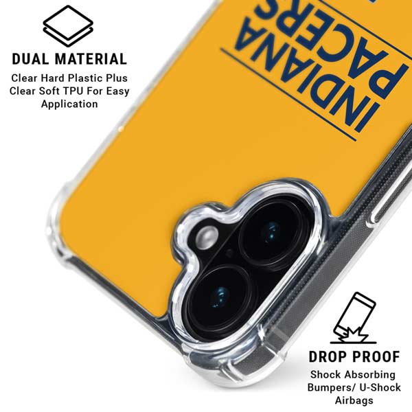 NBA Indiana Pacers Standard - Yellow iPhone 17 MagSafe Case