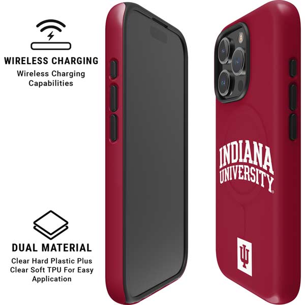 Indiana University Hoosiers iPhone 16 Pro Magsafe Impact Case