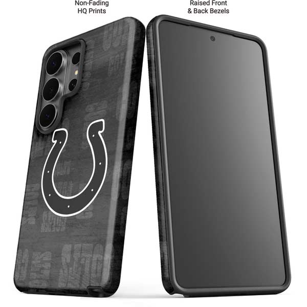 NFL Indianapolis Colts Black & White Galaxy S26 Ultra Impact Case