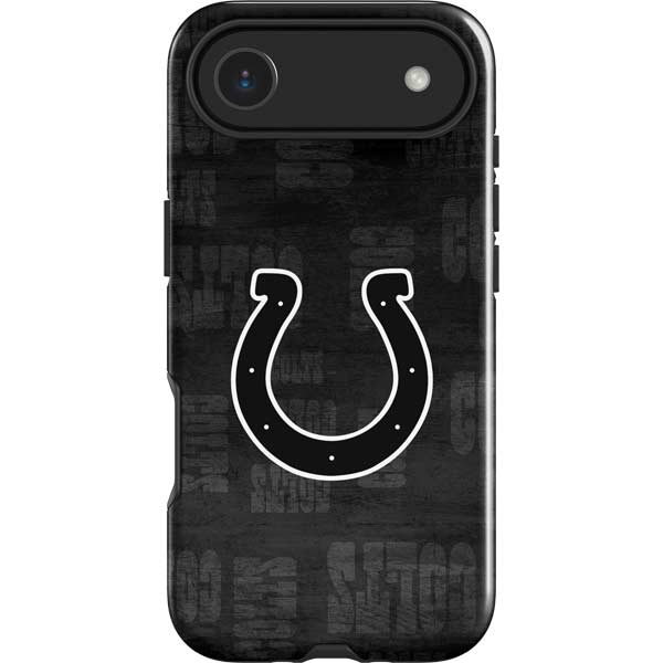 NFL Indianapolis Colts Black & White iPhone 17 Air Impact Case