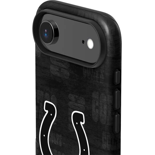 NFL Indianapolis Colts Black & White iPhone 17 Air Impact Case