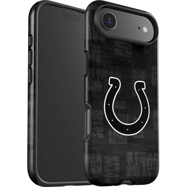 NFL Indianapolis Colts Black & White iPhone 17 Air Impact Case