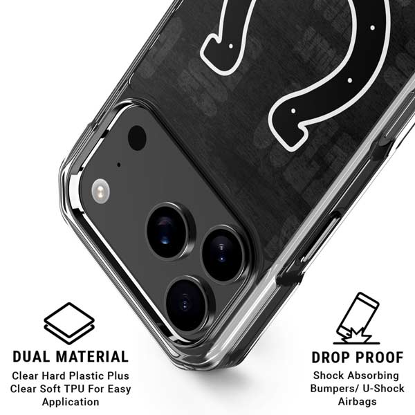 NFL Indianapolis Colts Black & White iPhone 17 Pro Max MagSafe Case