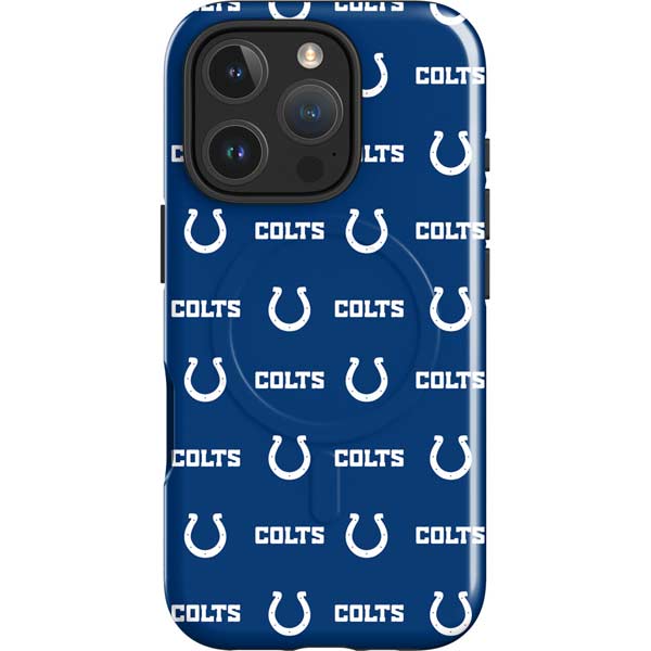 NFL Indianapolis Colts Blitz Series iPhone 16 Pro Magsafe Impact Case