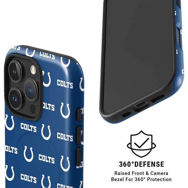 NFL Indianapolis Colts Blitz Series iPhone 16 Pro Magsafe Impact Case