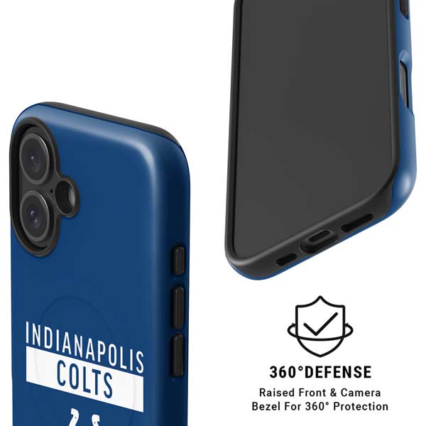 NFL Indianapolis Colts Blue Performance Series iPhone 16 Plus Magsafe Impact Case