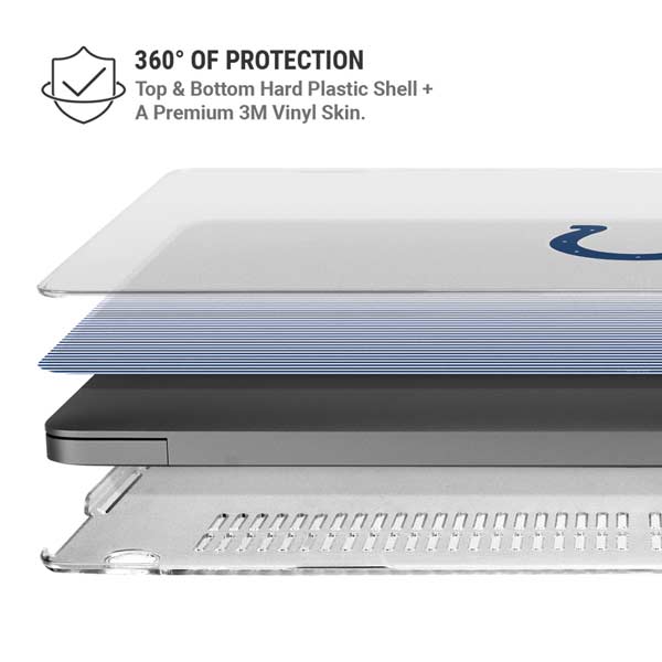 NFL Indianapolis Colts Breakaway MacBook Pro 14in (2021-24) Case plus Skin