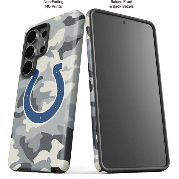 NFL Indianapolis Colts Camo Galaxy S26 Ultra Impact Case