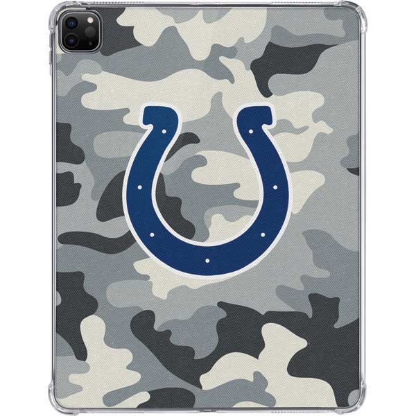 NFL Indianapolis Colts Camo iPad Pro 11in (2024) Clear Case