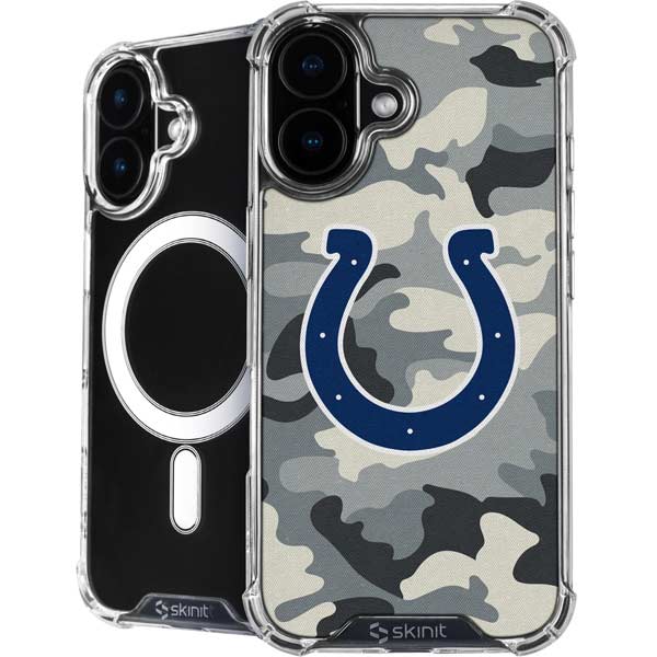 NFL Indianapolis Colts Camo iPhone 17 MagSafe Case
