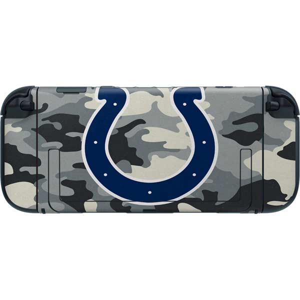 NFL Indianapolis Colts Camo Nintendo Switch 2 (2025) with Joy-Con Skin
