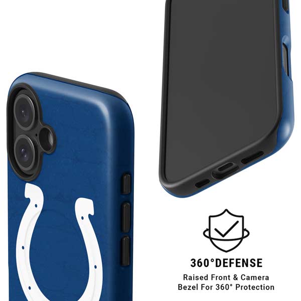 NFL Indianapolis Colts Distressed iPhone 16 Plus Magsafe Impact Case