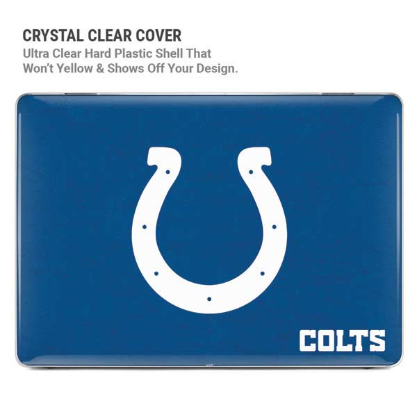 NFL Indianapolis Colts Distressed MacBook Pro 14in (2021-24) Case plus Skin