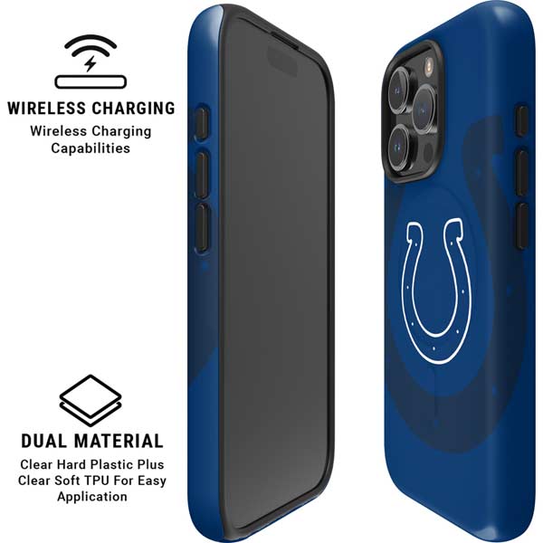 NFL Indianapolis Colts Double Vision iPhone 16 Pro Max Magsafe Impact Case