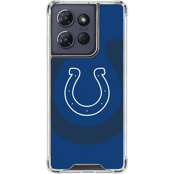 NFL Indianapolis Colts Double Vision Moto G 5G (2025) Clear Case