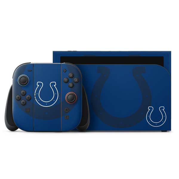 NFL Indianapolis Colts Double Vision Nintendo Switch 2 (2025) with Joy-Con Skin