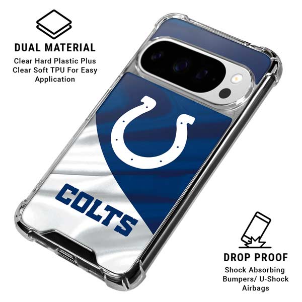 NFL Indianapolis Colts Google Pixel 10 Pro Clear Case