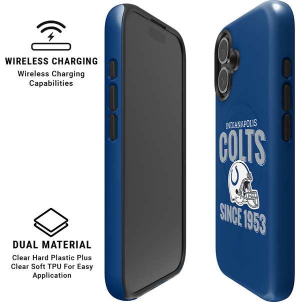 NFL Indianapolis Colts Helmet iPhone 16 Magsafe Impact Case