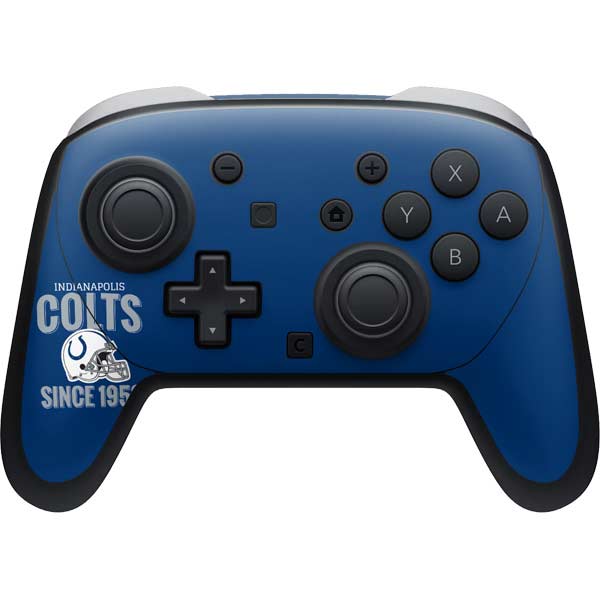 NFL Indianapolis Colts Helmet Nintendo Switch 2 (2025) Pro Controller Skin