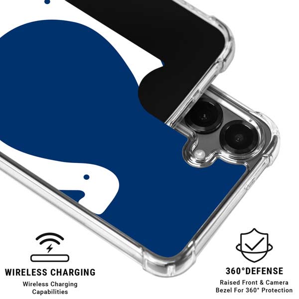 NFL Indianapolis Colts Large Logo Galaxy S26 Clear Case