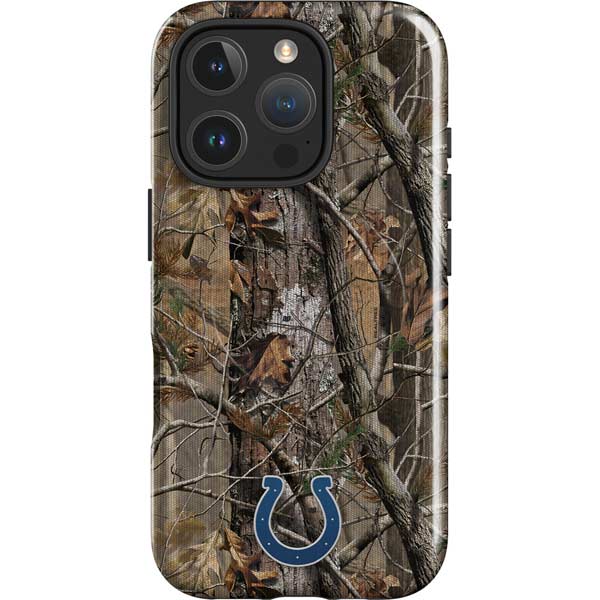 NFL Indianapolis Colts Realtree AP Camo iPhone 16 Pro Max Magsafe Impact Case