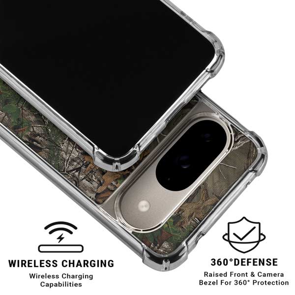 NFL Indianapolis Colts Realtree Xtra Green Camo Google Pixel 10 Clear Case