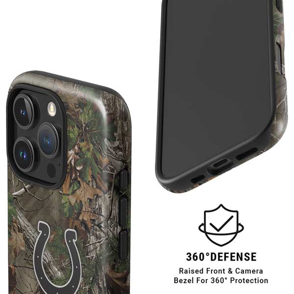 NFL Indianapolis Colts Realtree Xtra Green Camo iPhone 16 Pro Max Magsafe Impact Case