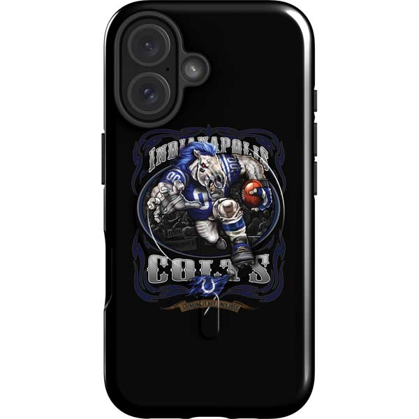 Liquid Blue NFL Indianapolis Colts Running Back iPhone 16 Magsafe Impact Case