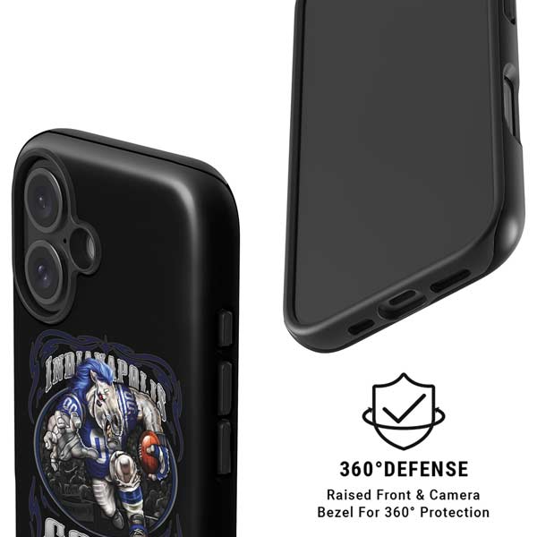 Liquid Blue NFL Indianapolis Colts Running Back iPhone 16 Magsafe Impact Case