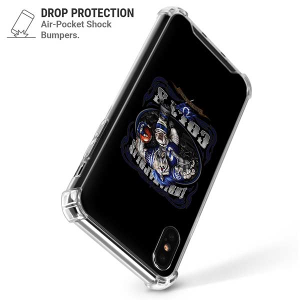 Liquid Blue NFL Indianapolis Colts Running Back iPhone X/XS Clear Case