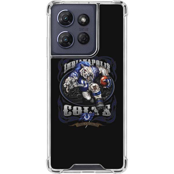 Liquid Blue NFL Indianapolis Colts Running Back Moto G Play 5G (2025) Clear Case