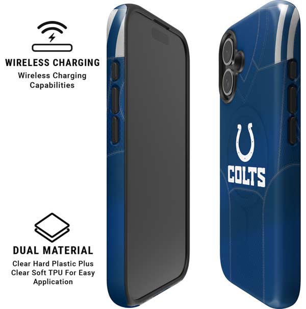 NFL Indianapolis Colts Team Jersey iPhone 16 Plus Magsafe Impact Case