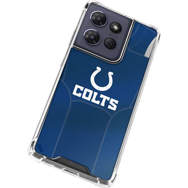 NFL Indianapolis Colts Team Jersey Moto G 5G (2025) Clear Case