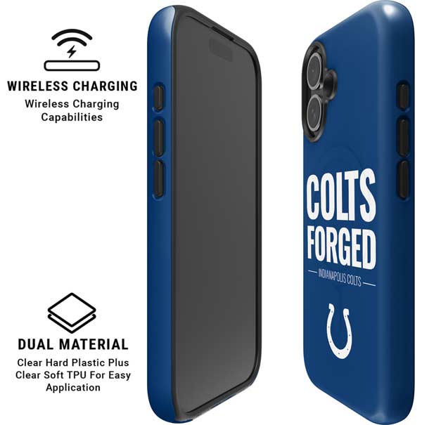 NFL Indianapolis Colts Team Motto iPhone 16 Plus Magsafe Impact Case