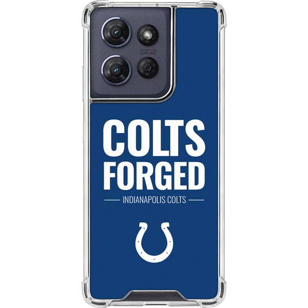 NFL Indianapolis Colts Team Motto Moto G 5G (2025) Clear Case