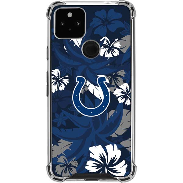 NFL Indianapolis Colts Tropical Print Pixel Cases