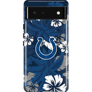 NFL Indianapolis Colts Tropical Print Pixel Cases