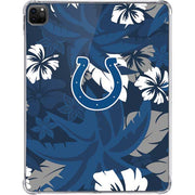 NFL Indianapolis Colts Tropical Print iPad Pro 11in (2024) Clear Case