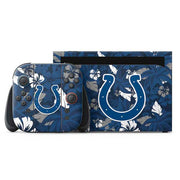 NFL Indianapolis Colts Tropical Print Nintendo Switch 2 (2025) with Joy-Con Skin