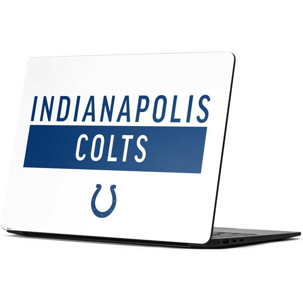 NFL Indianapolis Colts White Performance Series Surface Laptop 7 15in Skin