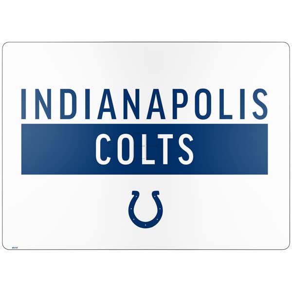 NFL Indianapolis Colts White Performance Series Surface Laptop 7 15in Skin