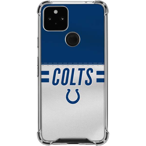 NFL Indianapolis Colts White Striped Pixel Cases