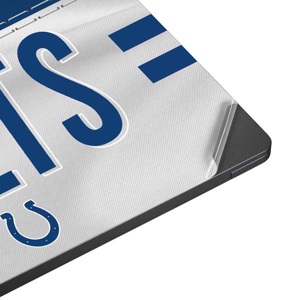 NFL Indianapolis Colts White Striped Surface Laptop 7 13.8in Skin