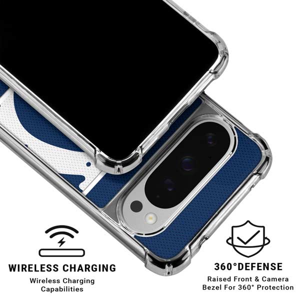 NFL Indianapolis Colts Zone Block Google Pixel 10 Pro Clear Case