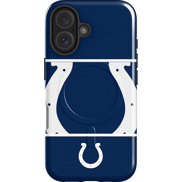 NFL Indianapolis Colts Zone Block iPhone 16 Magsafe Impact Case