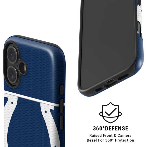NFL Indianapolis Colts Zone Block iPhone 16 Magsafe Impact Case