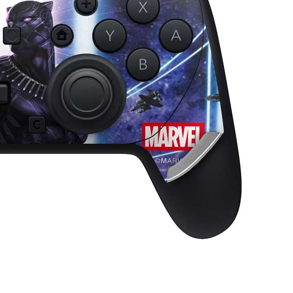 Marvel Black Panther Intergalactic Empire of Wakanda Nintendo Switch 2 (2025) Pro Controller Skin