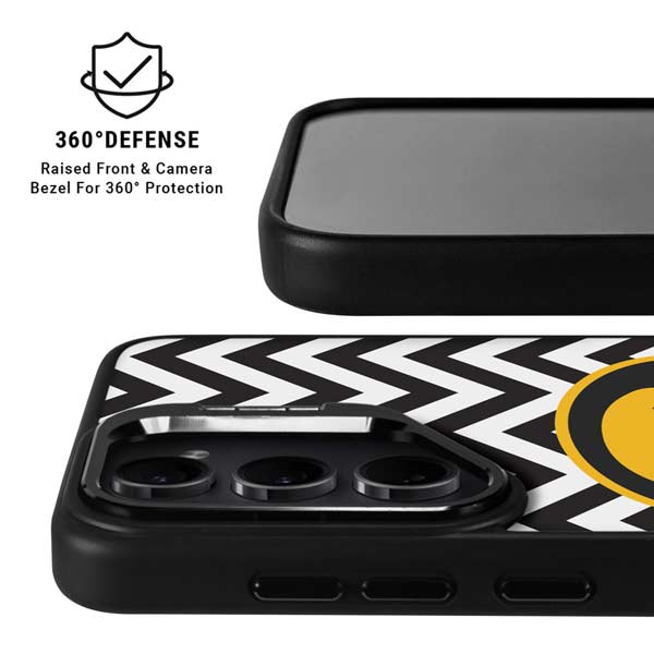 University of Iowa Hawkeyes Chevron Print Galaxy S26 Ultra Kickstand Case
